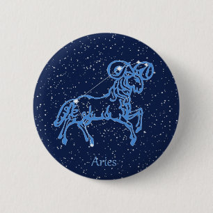 Aries Constellation and Zodiac Sign with Stars Knapp