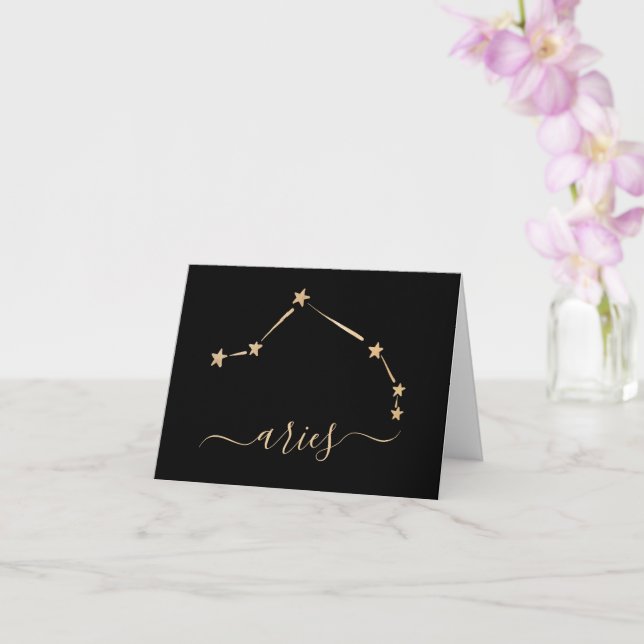 Aries Constellation Kort (Orkide)