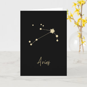 Aries Constellation Zodiac Kort