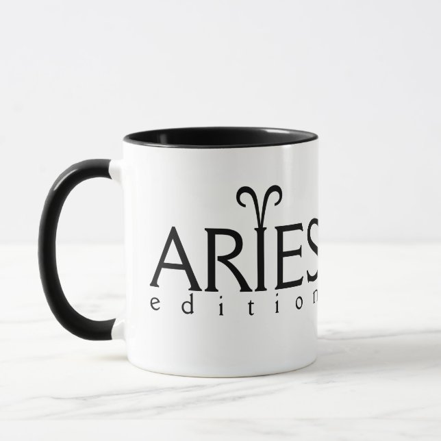 Aries Edition med symbolen Mugg (Vänster)
