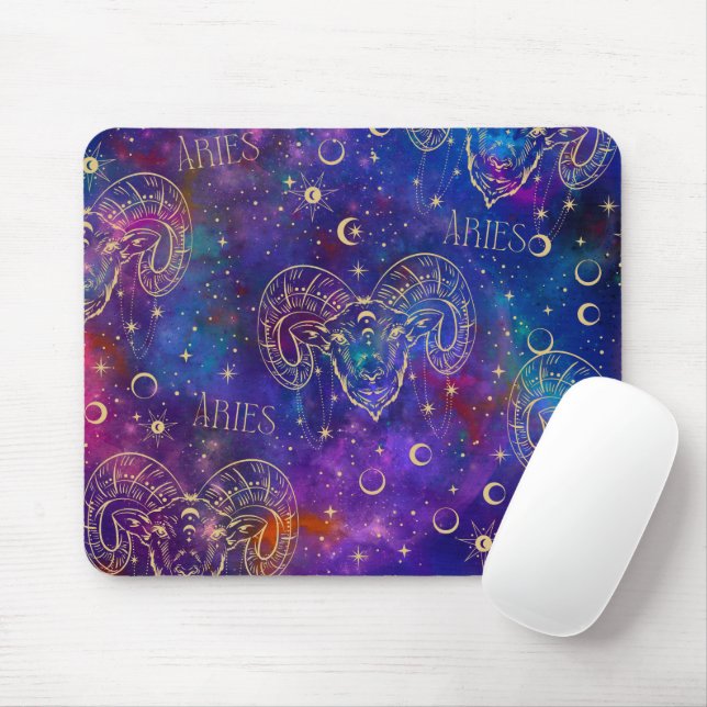 Aries Galaxy Gel Mouse Pad Musmatta (Med mus)
