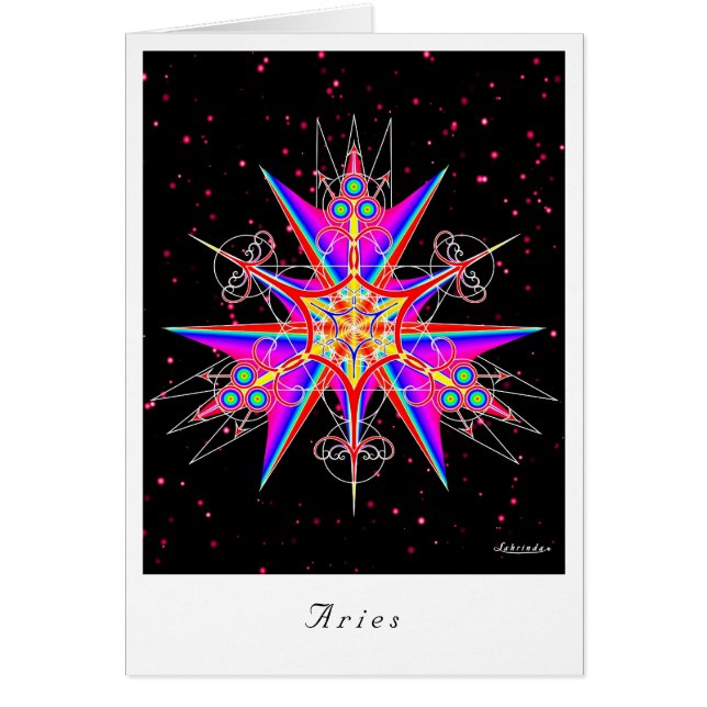 Aries Hälsningskort (Framsidan)