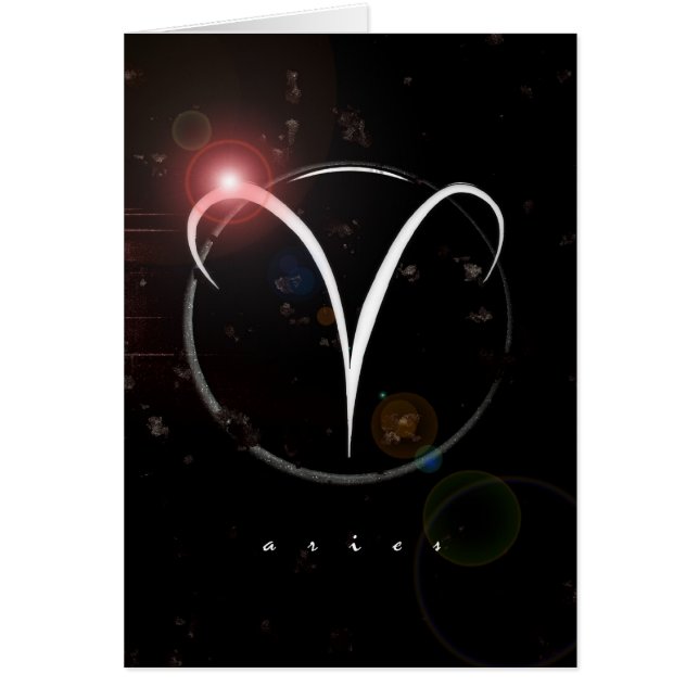 Aries Hälsningskort (Framsidan)