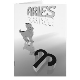aries hälsningskort