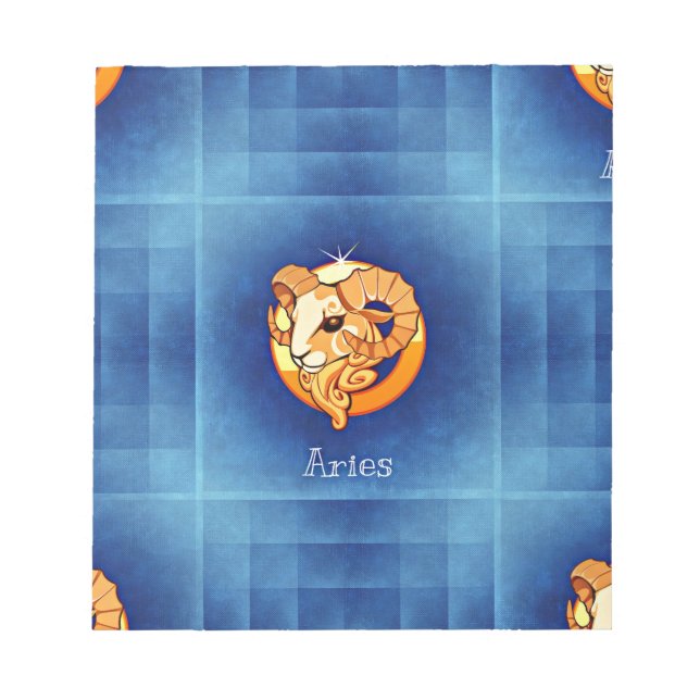 aries horoscope anteckningsblock (Framsida)