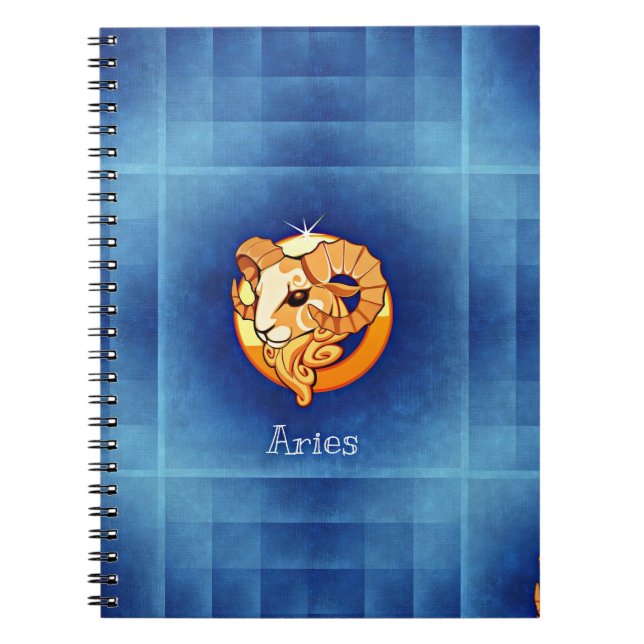 aries horoscope anteckningsbok (Framsidan)