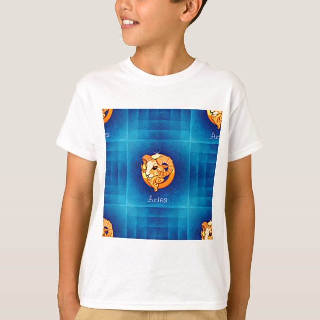 aries horoscope t shirt (Framsida)