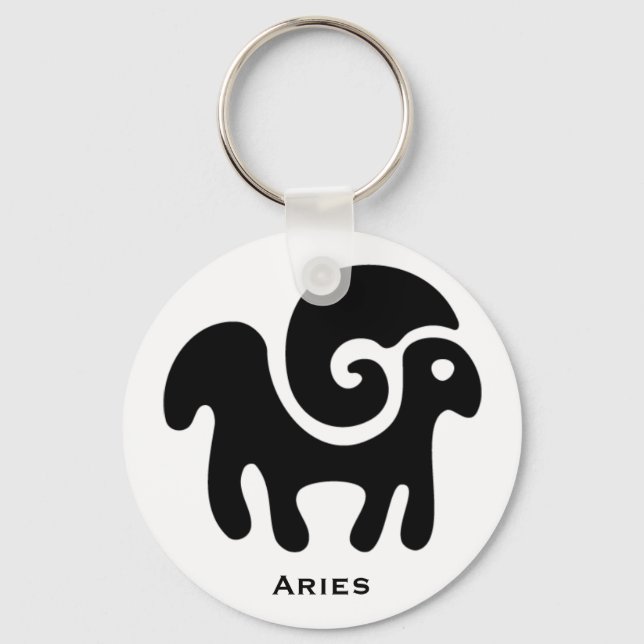 Aries Keychain Nyckelring (Framsida)