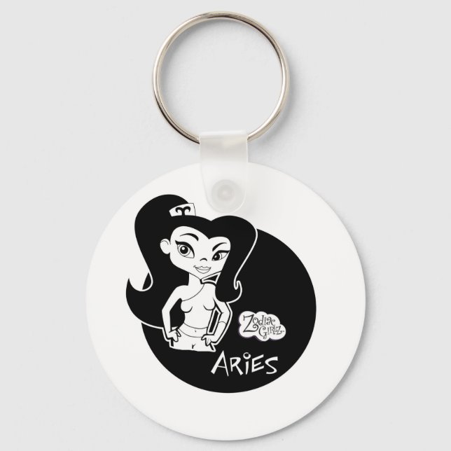 Aries Keychain Nyckelring (Framsida)