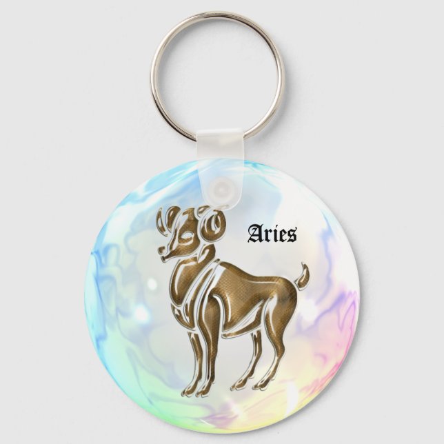 Aries Keychain Nyckelring (Framsida)