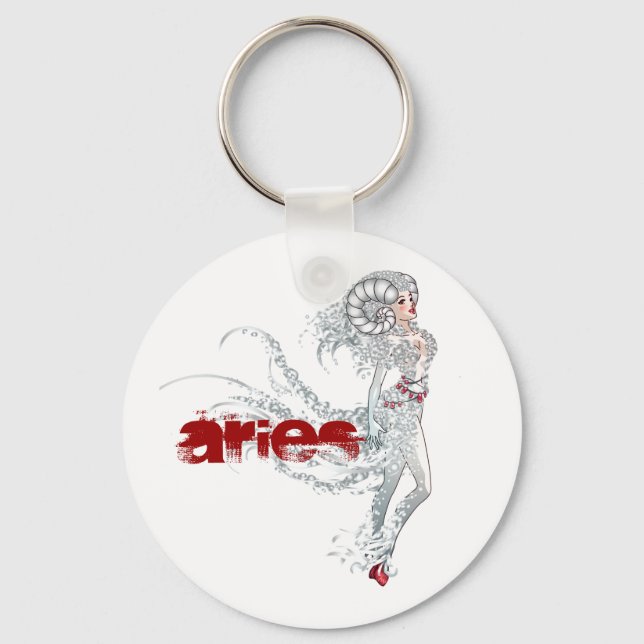 Aries Keychan Nyckelring (Framsida)