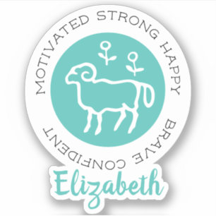 Aries Klistermärken