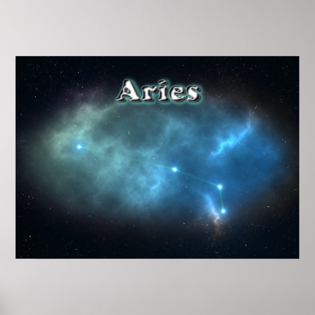 Aries-konstellation Poster (Framsidan)
