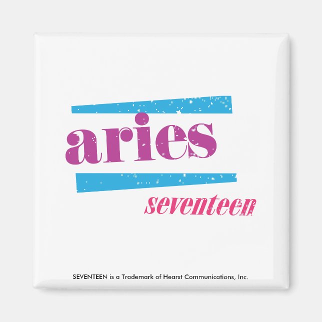 Aries Lila Magnet (Framsidan)