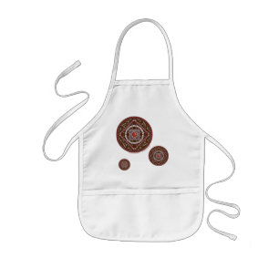 Aries Mandala Apron Barnförkläde