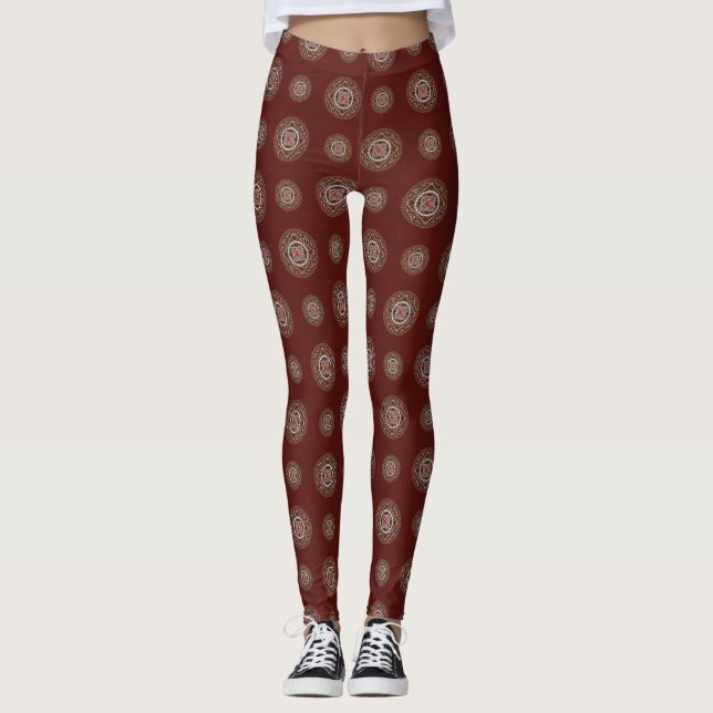 Aries Mandala Leggings (Framsida)