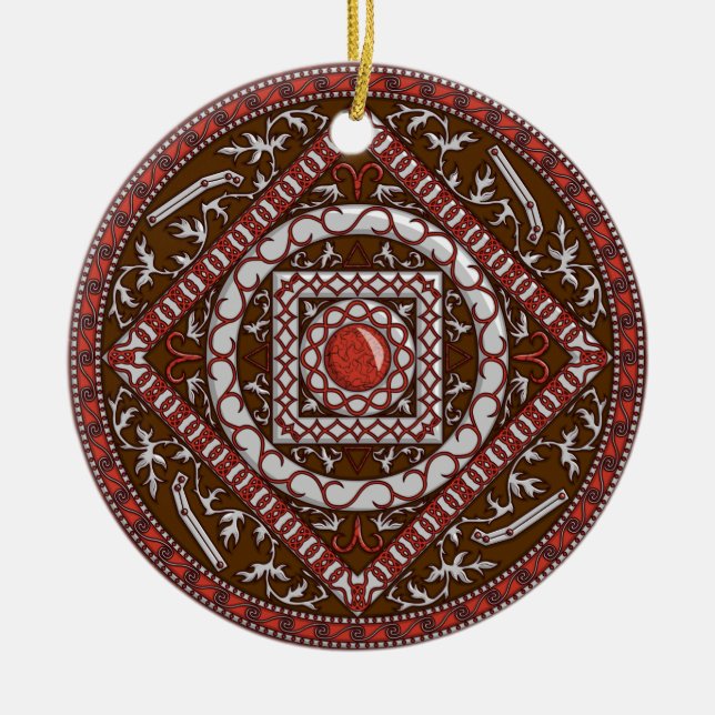Aries Mandala Ornament (Framsidan)