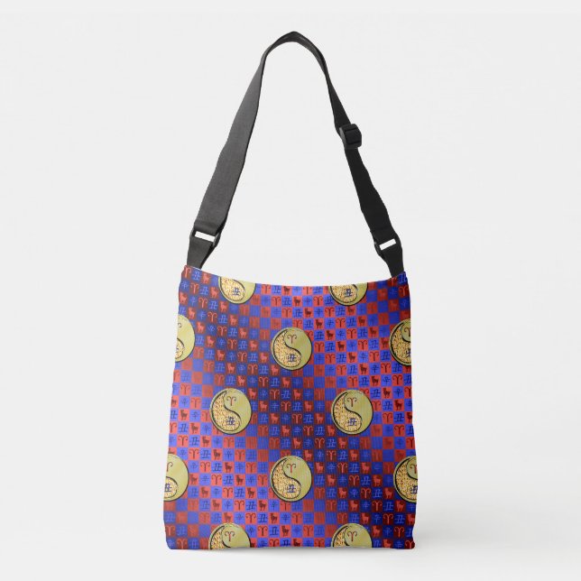 Aries & Metall Ox Axelväska (Framsida)