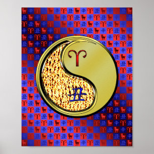 Aries & Metall Ox Poster