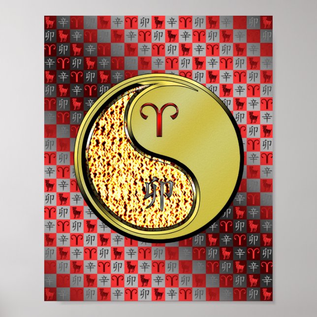 Aries & Metall Rabbit Poster (Framsidan)