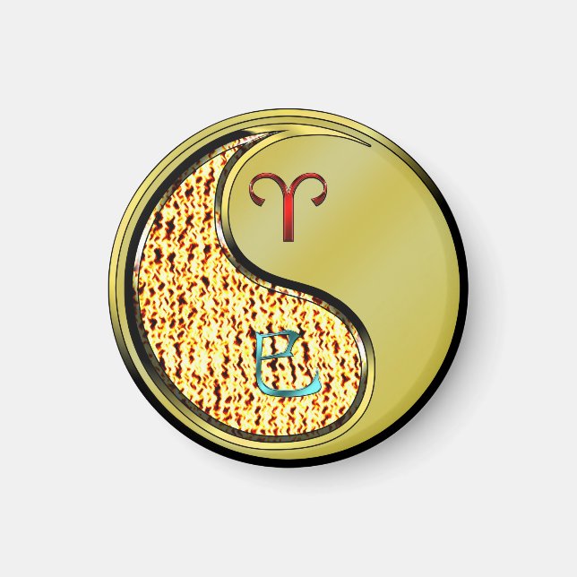 Aries & Metall Snake Magnet (Framsidan)