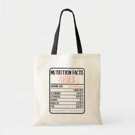 Aries Näringsfenomen // Roligt Novelty Zodiac Tygkasse