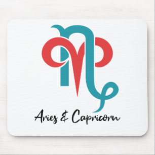 Aries och Capricorn Par Zodiac Astrology Musmatta