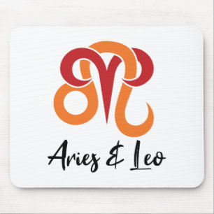 Aries och Leo Zodiac Par Horoscope Musmatta