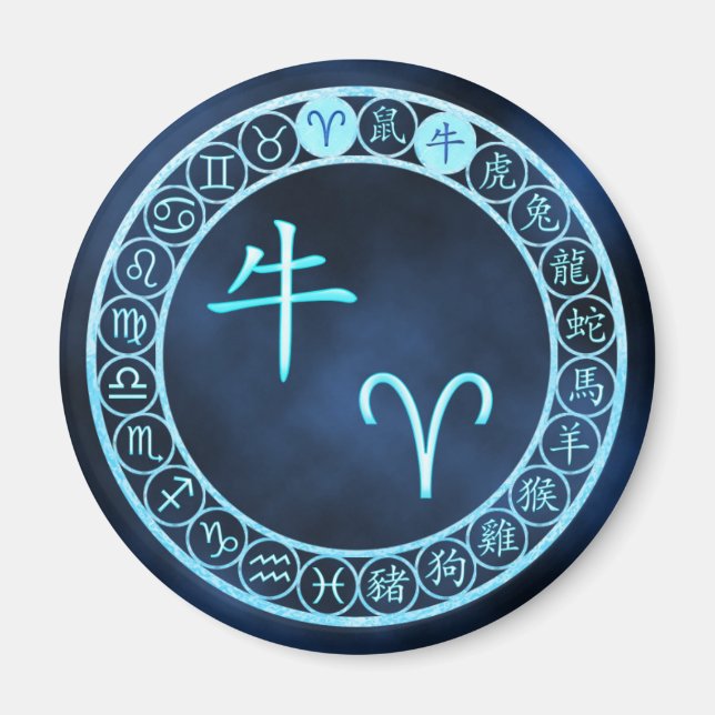 Aries/Ox Magnet (Framsidan)