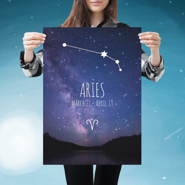 Aries | Poster av zodiakkonstellation av Personlig (Skapare uppladdad)