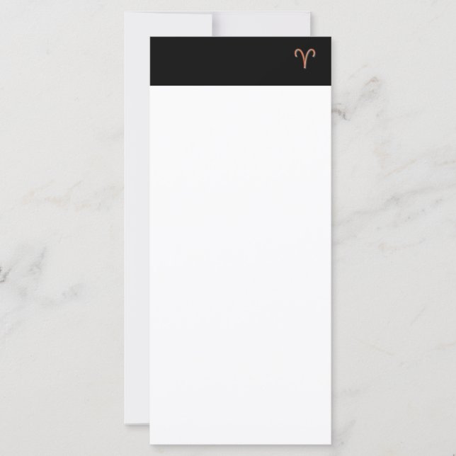 Aries-rackkort (Framsida)