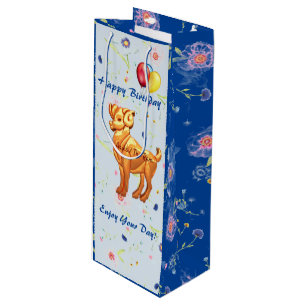 Aries Ram Birthday Vin Gift Bag