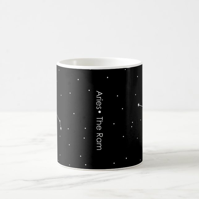Aries, 'Ram' Constellation Kaffemugg (Center)