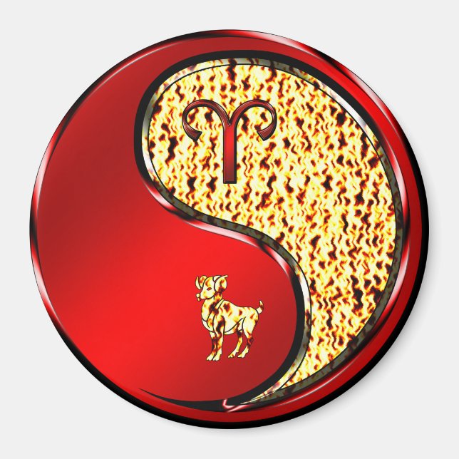 Aries Ram Magnet (Framsidan)