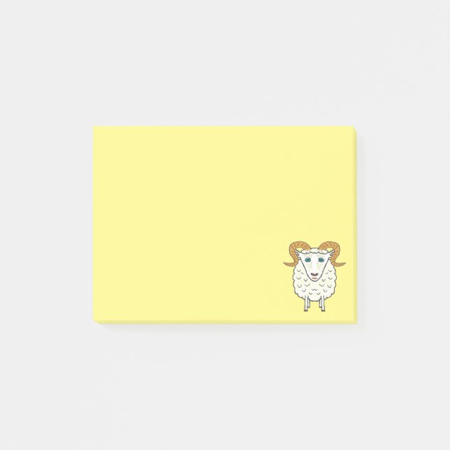Aries Ram Post-it Block (Framsida)