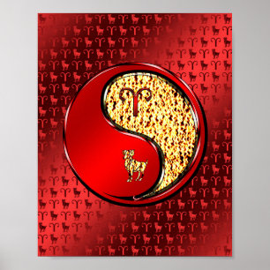 Aries Ram Poster