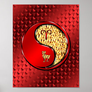 Aries Ram Poster