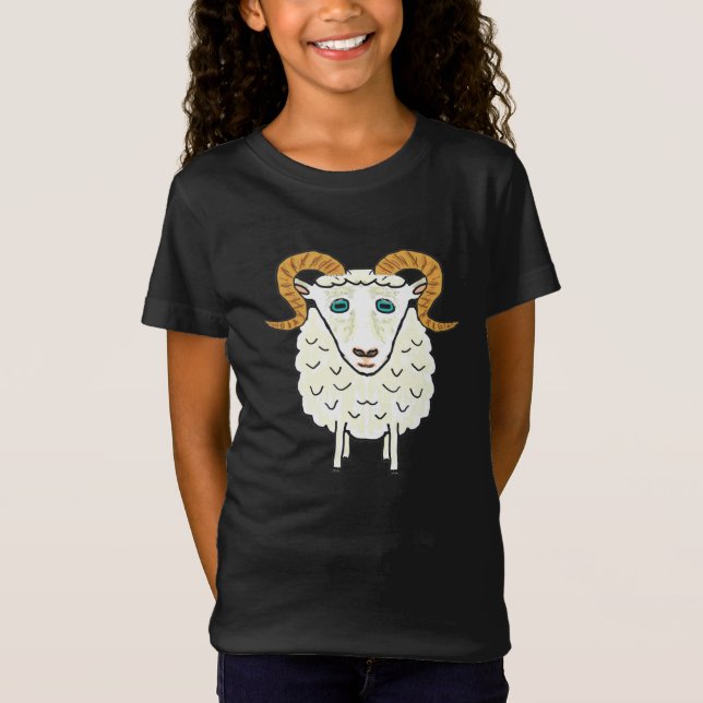 Aries Ram T Shirt (Framsida)