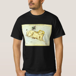 Aries Ram, Vintage Constellation, Uranias Spegel Tee