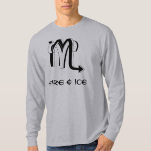 Aries & Scorpio bw Tee Shirt