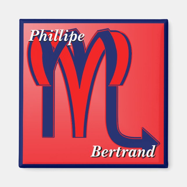 Aries & Scorpio Magnet (Framsidan)