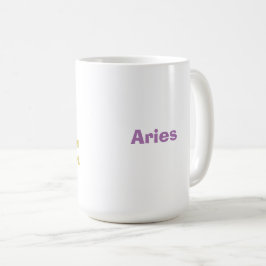 Aries Shady Zodiac Funny Kaffemugg