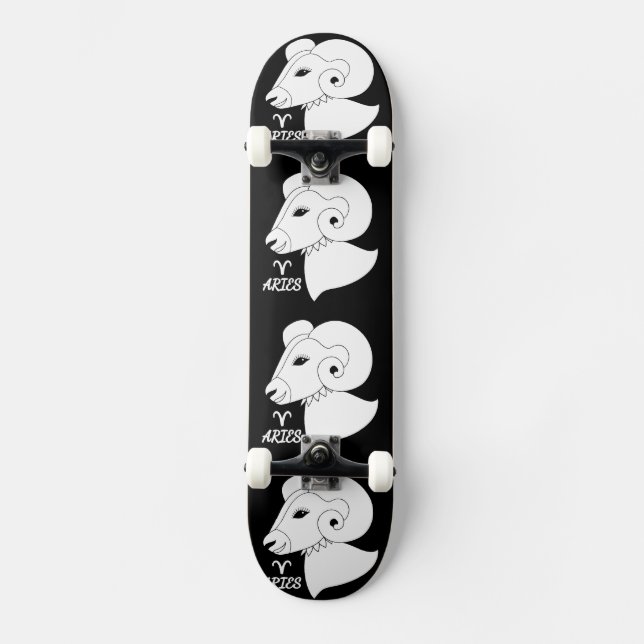 Aries Silhouette Mini Skateboard Bräda 18,5 Cm (Framsida)