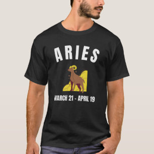 Aries stjärntecken T-Shirt