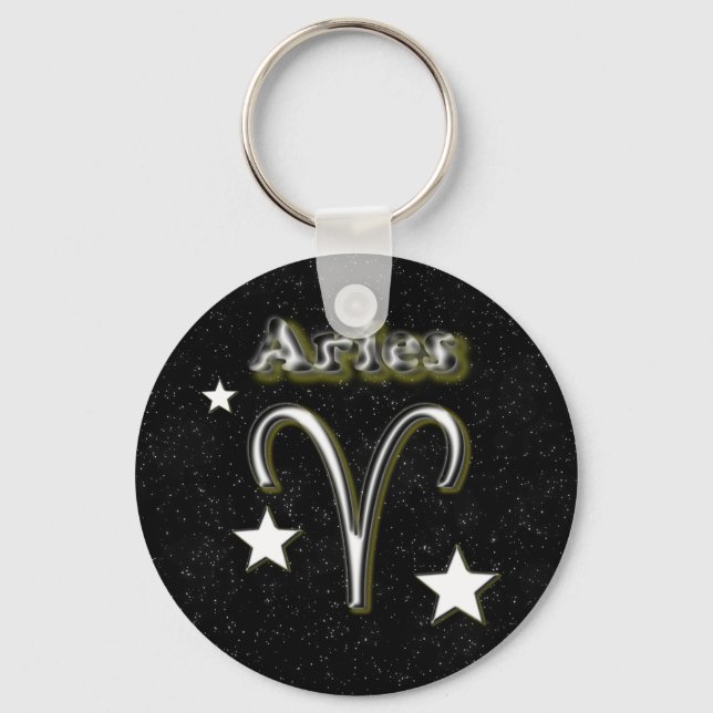Aries-symbol Nyckelring (Framsida)