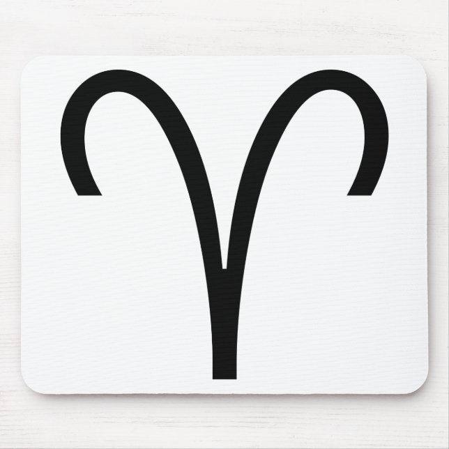 Aries Symbol Ram Zodiac-tecken Musmatta (Framsidan)