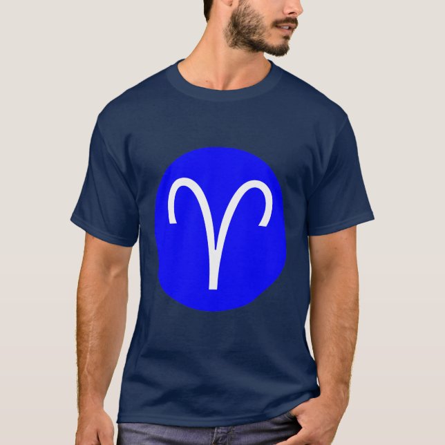 Aries Symbol Tee Shirt (Framsida)