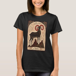 Aries - T-Shirt Celestial Zodiac Art