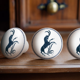 Aries William De Morgan Dutch Delft Blue Knopp