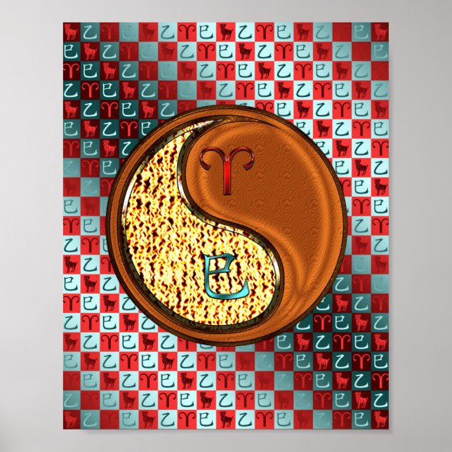 Aries & Wood Snake Poster (Framsidan)